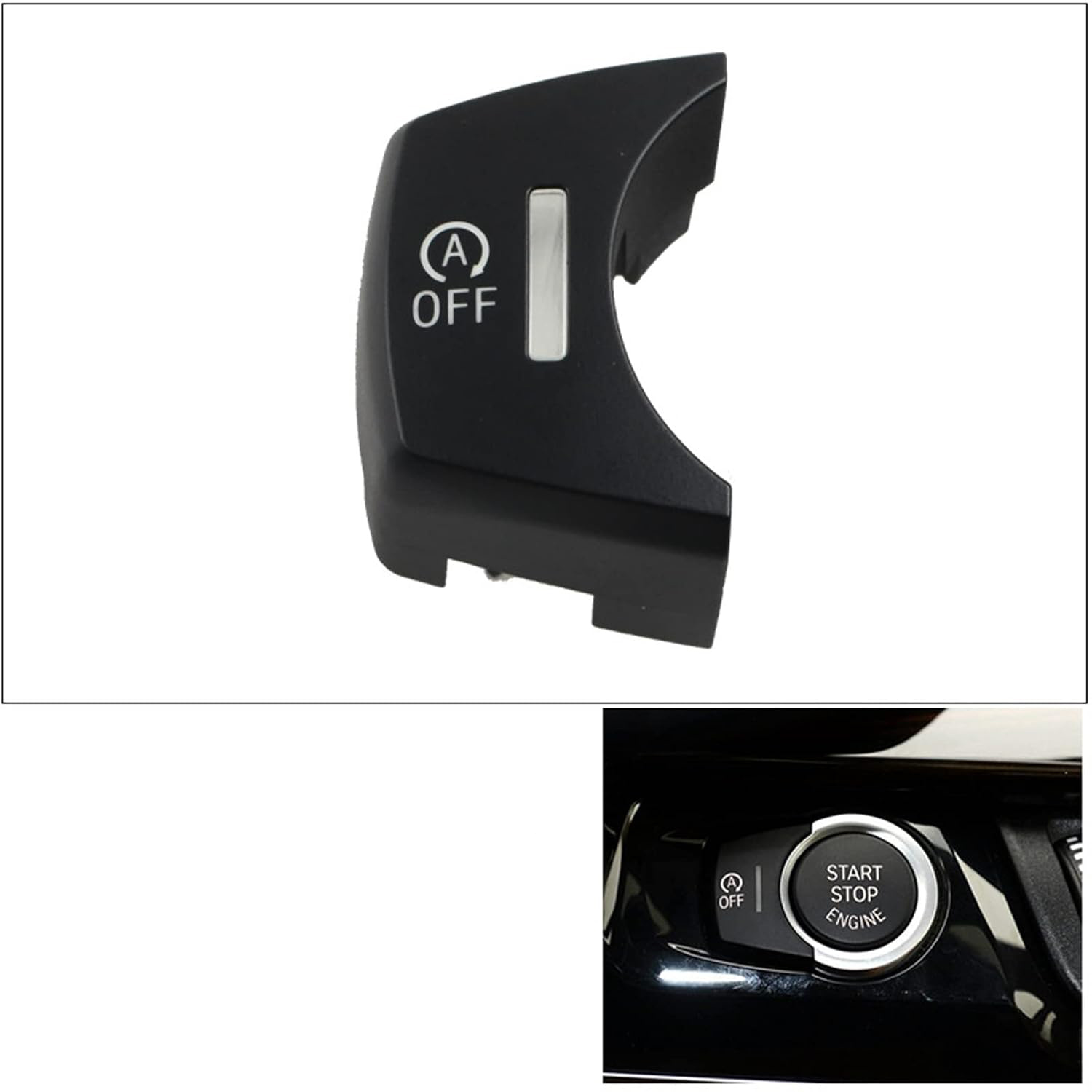 Черен бутон OFF за BMW X3 X4 X5 X6 F25 F26 F15 F16