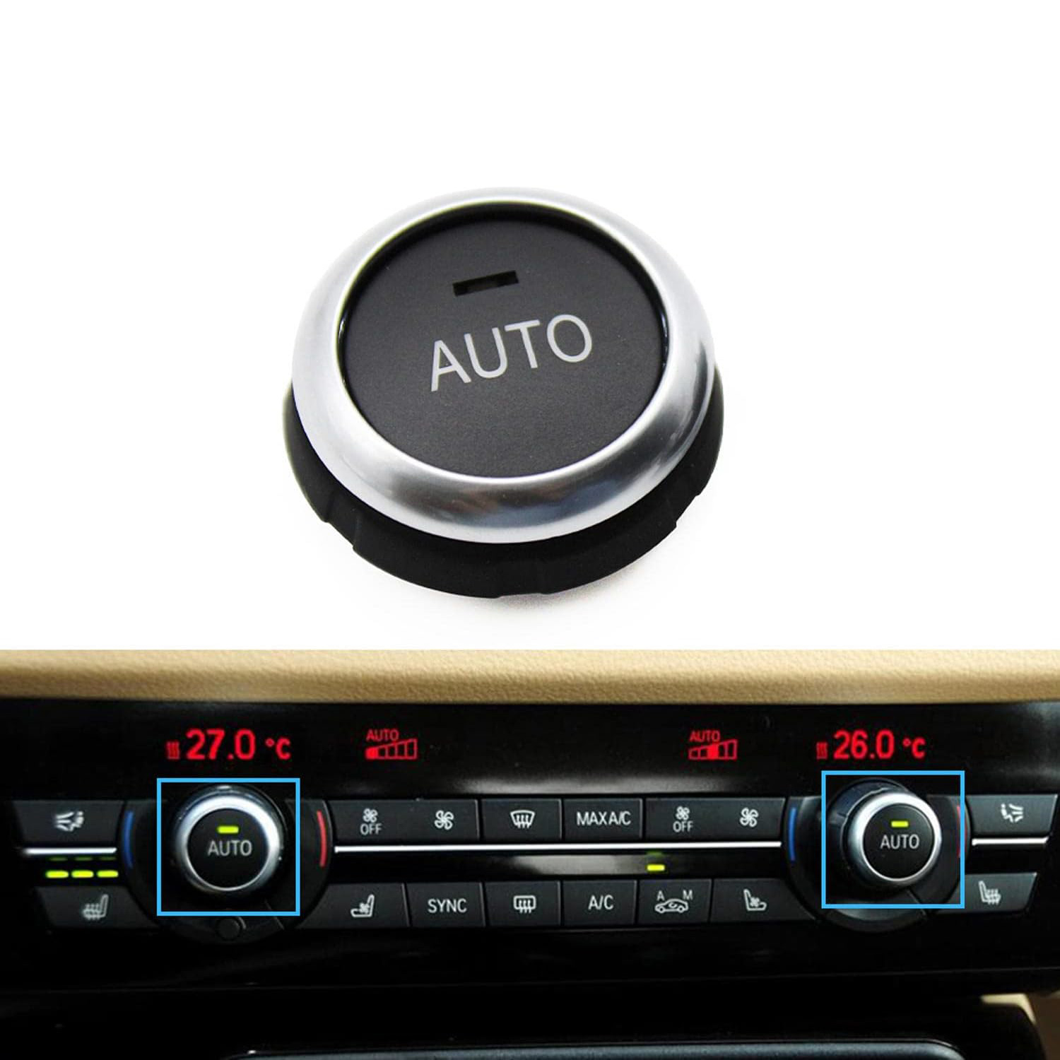 Бутон AUTO ринг за BMW 1 2 3 4 5 6 7 серия X1 X3 X4 X5 X6 F-серия / F1