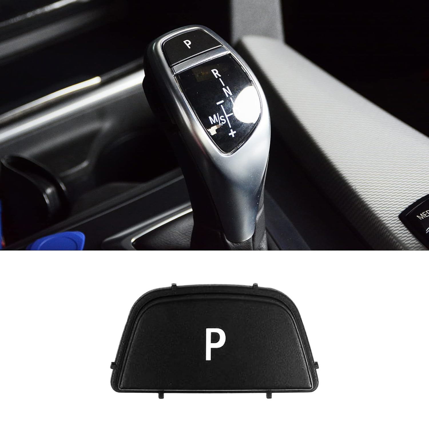 Капаче P за спортен скоростен лост черно за BMW 1 2 3 4 5 6 7 серия X3