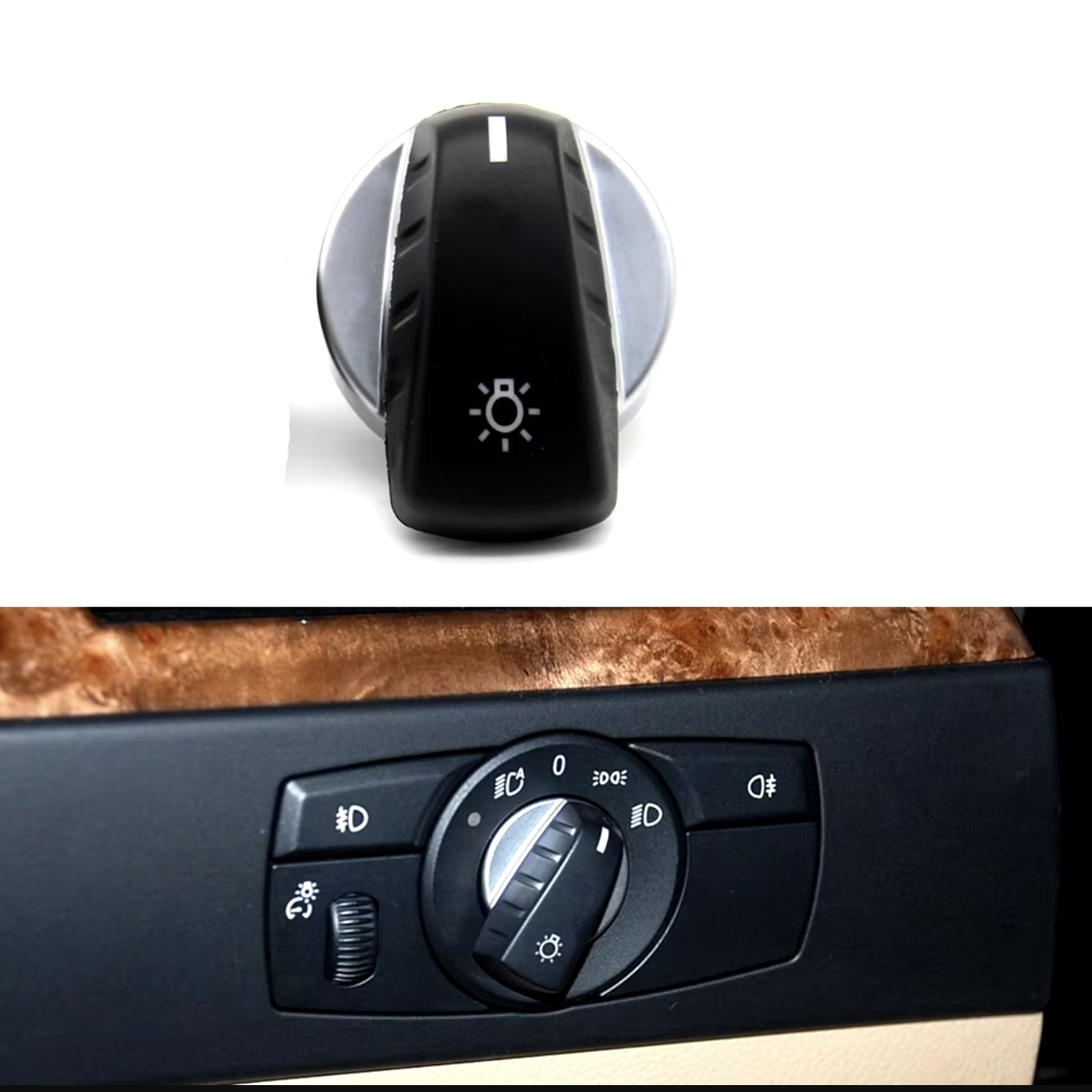 Бутон ключ за фарове на BMW 5 серия X5 X6 Z4 E60 E70 E71 E89 (1007-201