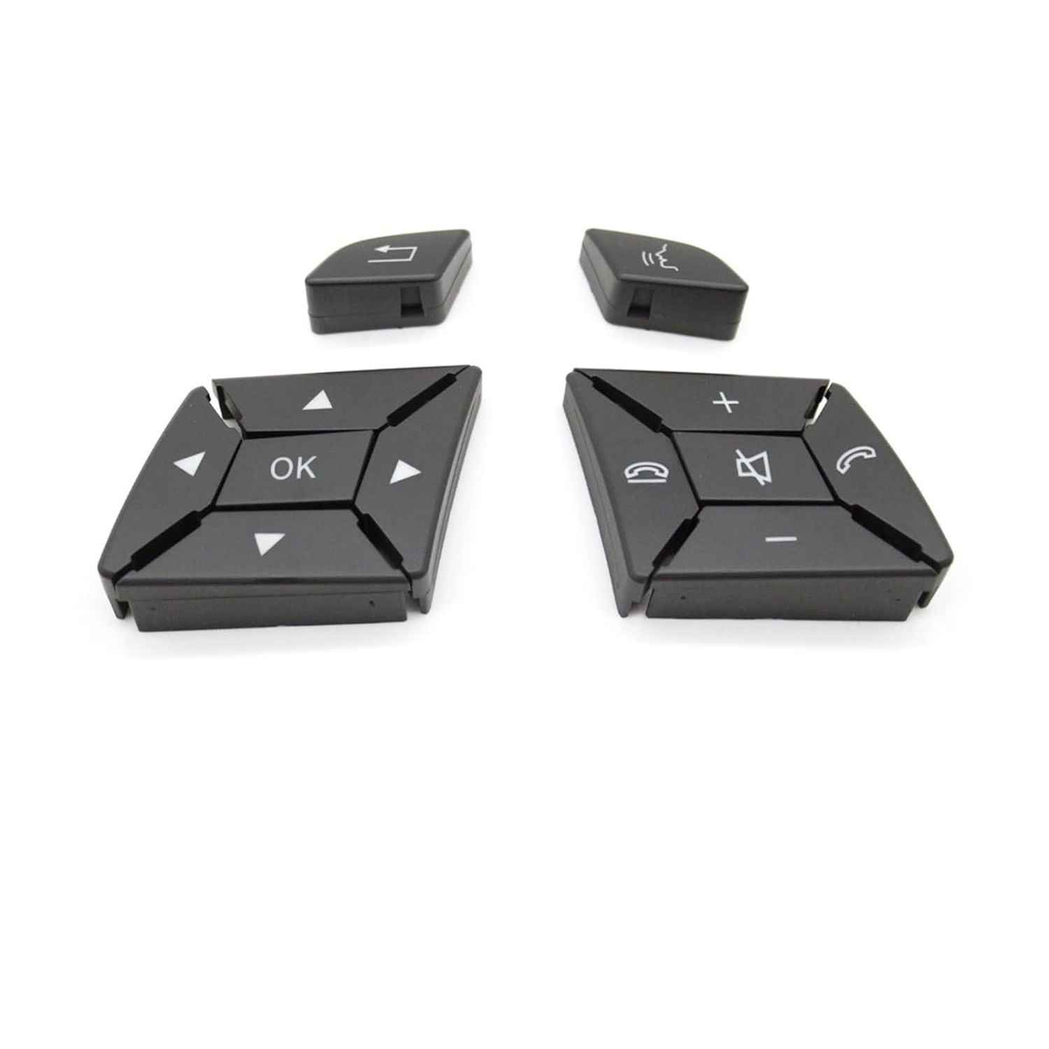Копчета / бутони за волан за Mercedes Benz ML GL GLE G W166 W463, тъмн