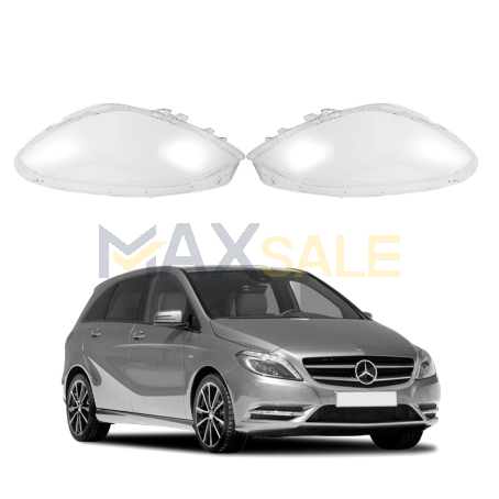 Комплект стъкла за фарове на Mercedes-Benz B class W246 (12-15)