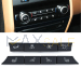Комплект 7 броя копчета за 4 зонов климатроник за BMW 5 6 7 серия F01 F02 F10 F11 F12 F13 F06 F07