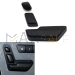 Бутони за нагласяне на лява седалка черни за Mercedes C GLK E class W166 W204 W207 W212 X204
