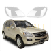Комплект стъкла за фарове на Mercedes-Benz W164 ML (05-09), ляво и дясно 