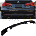 Дифузьор M Performance лип за задна броня за BMW 3 серия F30 F31 (2012-2018)