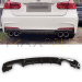Дифузьор за BMW 3 серия F30 F31 M Performance лип за задна броня (2012-2018)