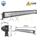 Мощен 7D ЛЕД БАР 162W ПРАВ LED BAR 345мм