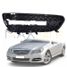 Решетка за лява дневна светлина на предна броня на Mercedes E class W212 (2009-2013)