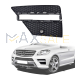 Решетка за лява дневна светлина за предна броня на Mercedes W166 ML AMG (2012-2015)