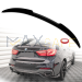 Лип спойлер за багажник M4 style на BMW X6 F16 (2019+), черен гланц