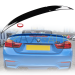 Лип спойлер за багажник Performance style на BMW 4 серия F33 (2013-2020), черен гланц
