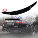 Заден спойлер за багажник B style на Mercedes S class W223 (2020г.+), черен гланц