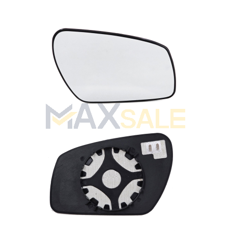 Дясно стъкло с подгрев за странично огледало за Ford C-MAX, Fiesta, Focus, Mondeo, Fusion (2000-2012)