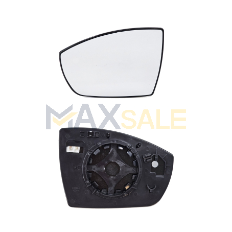 Ляво стъкло за странично огледало на Ford Galaxy Grand C-MAX Kuga S-MAX EcoSport (2006-2023)