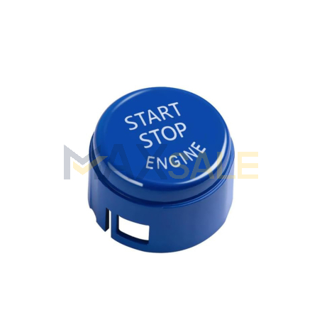 Капаче за старт-стоп бутон за BMW F Серия 3 5 7 X F30 F10 F11 F01, Син