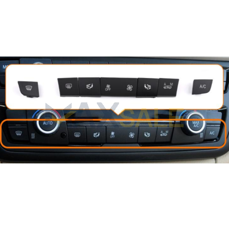 Комплект 7бр капачета за климатик / парно за BMW 1 2 3 4 серия F20 F21 F30 F31 F34 F36 F87
