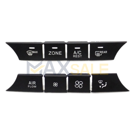 Комплект 8бр бутони за климатик Модел E за Mercedes ML GL GLE GLS W166 X166 W292 (2012-2019)