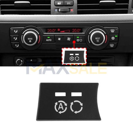 Капаче за климатроник за въртене на въздуха в купето за BMW 1 3 серия X1 X3 E82 E88 E84 E90 E91 E92 E93 F25