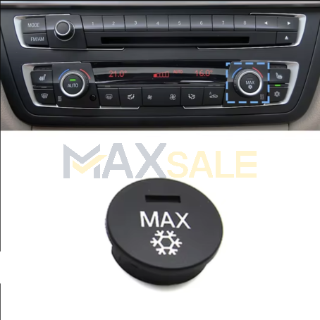 Бутон за климатроник MAX Снежинка за BMW 1 2 3 4 серия F20 F21 F22 F23 F30 F34 F35 F32 F33 F36 (2011-2018)