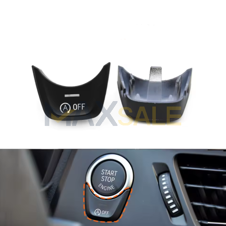 Бутон OFF за старт стоп за BMW G серия 1, 5, 6, 7, X3, X4, черен 