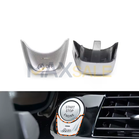 Бутон OFF за старт стоп за BMW G серия 1, 5, 6, 7, X3, X4, сив