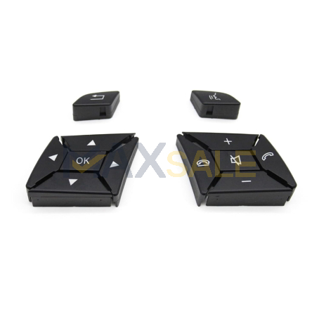 Копчета за волан за Mercedes ML GL GLE G W166 W463, черни