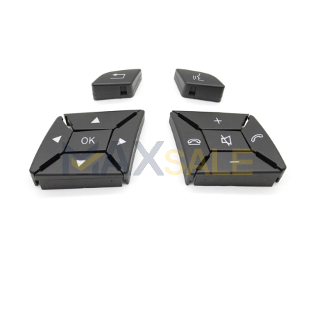 Копчета / бутони за волан за Mercedes Benz ML GL GLE G W166 W463, тъмно сиви