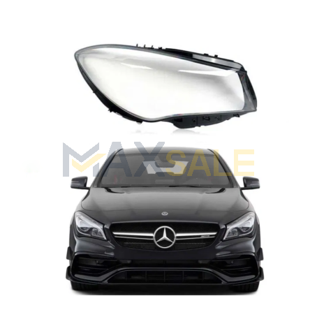 Дясно Дясно стъкло за фар на Mercedes-Benz CLA W117 (17-20)