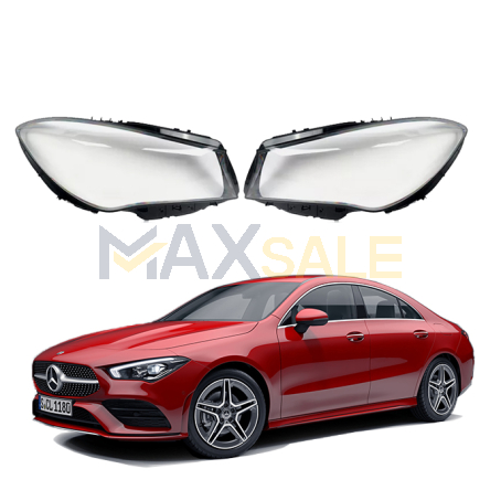 Комплект стъкла за фарове на Mercedes-Benz CLA W118 (20-22), ляво и дясно 