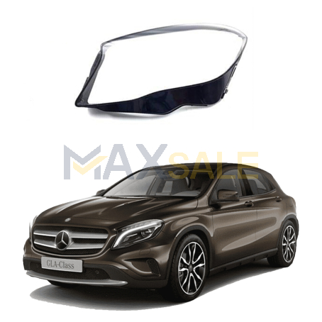 Ляво стъкло за фар на Mercedes-Benz GLA W156 (14-17)