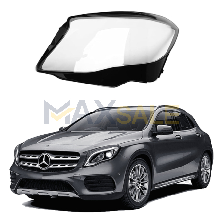 Ляво стъкло за фар на Mercedes-Benz GLA W156 (18-20)