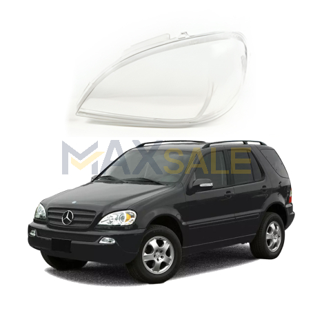 Ляво стъкло за фар на Mercedes-Benz W163 ML (00-05)