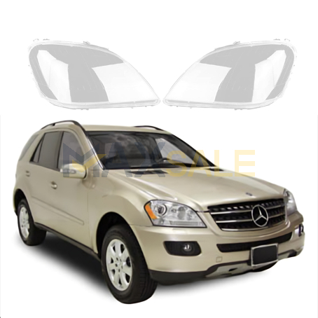 Комплект стъкла за фарове на Mercedes-Benz W164 ML (05-09), ляво и дясно 