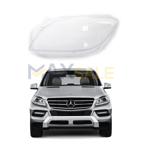 Ляво стъкло за фар на Mercedes-Benz W166 ML (12-15)