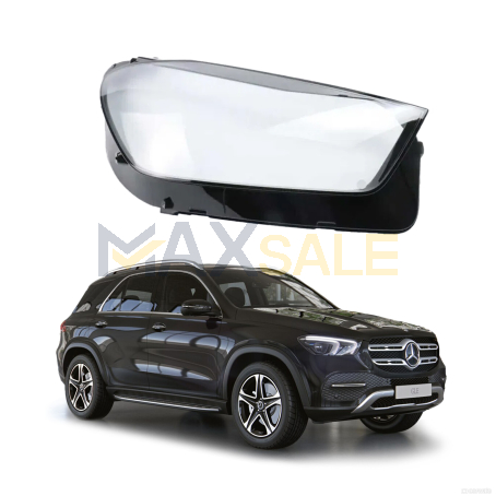 Дясно стъкло за фар на Mercedes-Benz W167 GLE / Coupe (18-21)