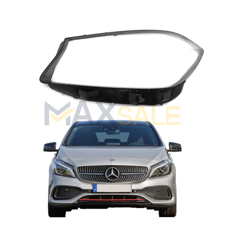 Ляво стъкло за фар на Mercedes-Benz A W176 (16-18)