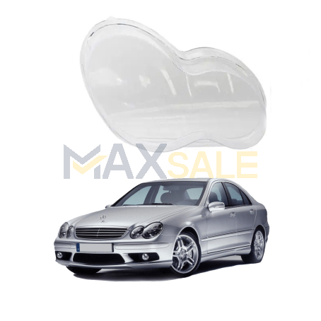 Дясно стъкло за фар на Mercedes-Benz C class W203 (97-01)