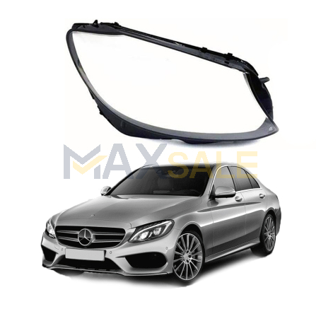 Дясно стъкло за фар Mercedes-Benz C-Class W205 (2015-2018)