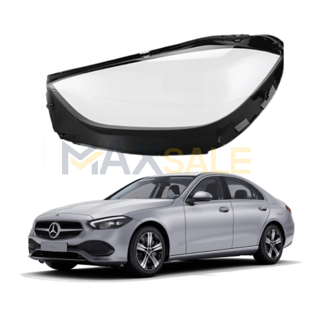 Ляво стъкло за фар на Mercedes-Benz C class W206 (21-23)