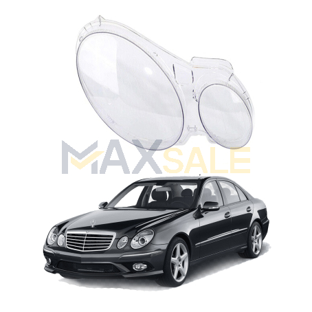 Дясно стъкло за фар на Mercedes-Benz E class W211 (03-09)