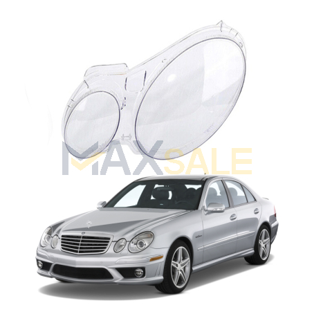 Ляво стъкло за фар Mercedes-Benz E-Class W211 Facelift (07-08)