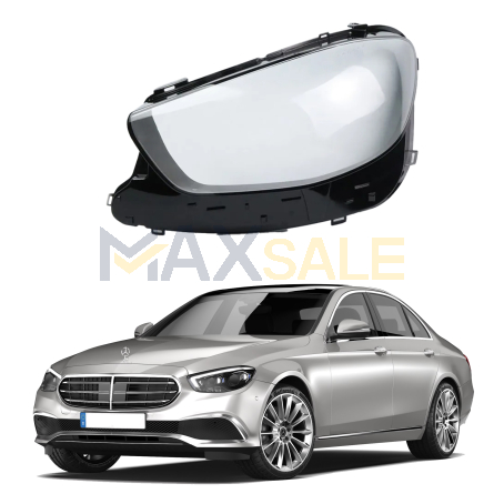 Ляво стъкло за фар Mercedes-Benz E-Class W213 Facelift (2020-2021)