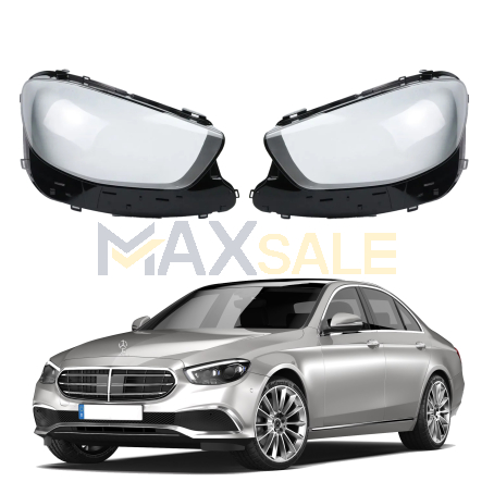 Комплект стъкла за фарове на Mercedes-Benz E class W213 (20-21), ляво и дясно 