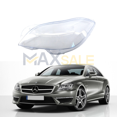 Ляво стъкло за фар на Mercedes-Benz W218 CLS (12-14)