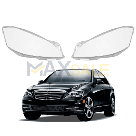 Комплект стъкла за фарове на Mercedes-Benz S class W221 FACELIFT (10-14), ляво и дясно 