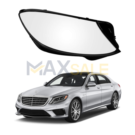 Дясно стъкло за фар на Mercedes-Benz S class W222 (14-17)