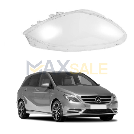 Ляво стъкло за фар на Mercedes-Benz B class W246 (12-15)