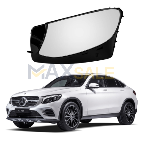 Ляво стъкло за фар на Mercedes-Benz GLC W253 (16-18)