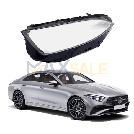 Ляво стъкло за фар на Mercedes-Benz CLS W257 (18-21)